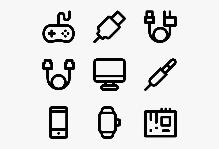 Technology - Medical Icon Set Png, Transparent Png, Free Download