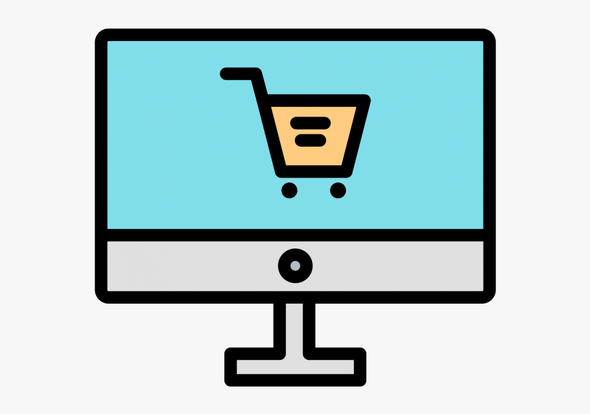 Online Shopping Icon Png Image Free Download Searchpng - Online Shopping Icon Vector, Transparent Png, Free Download