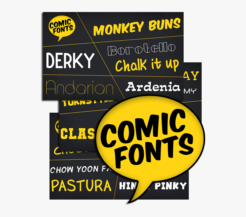 Comic Fonts For Commercial Use - Poster, HD Png Download, Free Download