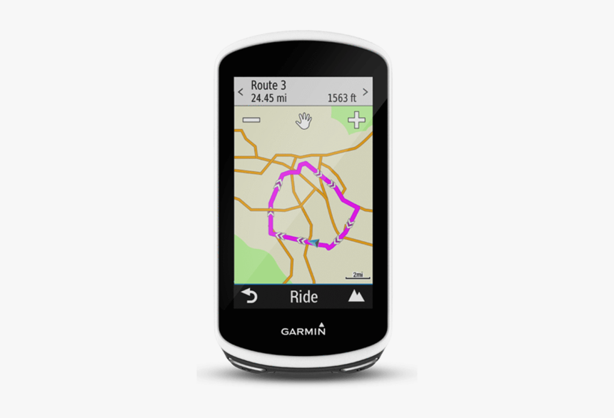 Garmin Cycling Computers Garmin Edge 1030 Gps Cycling - Garmin Edge 1030 Maps, HD Png Download, Free Download