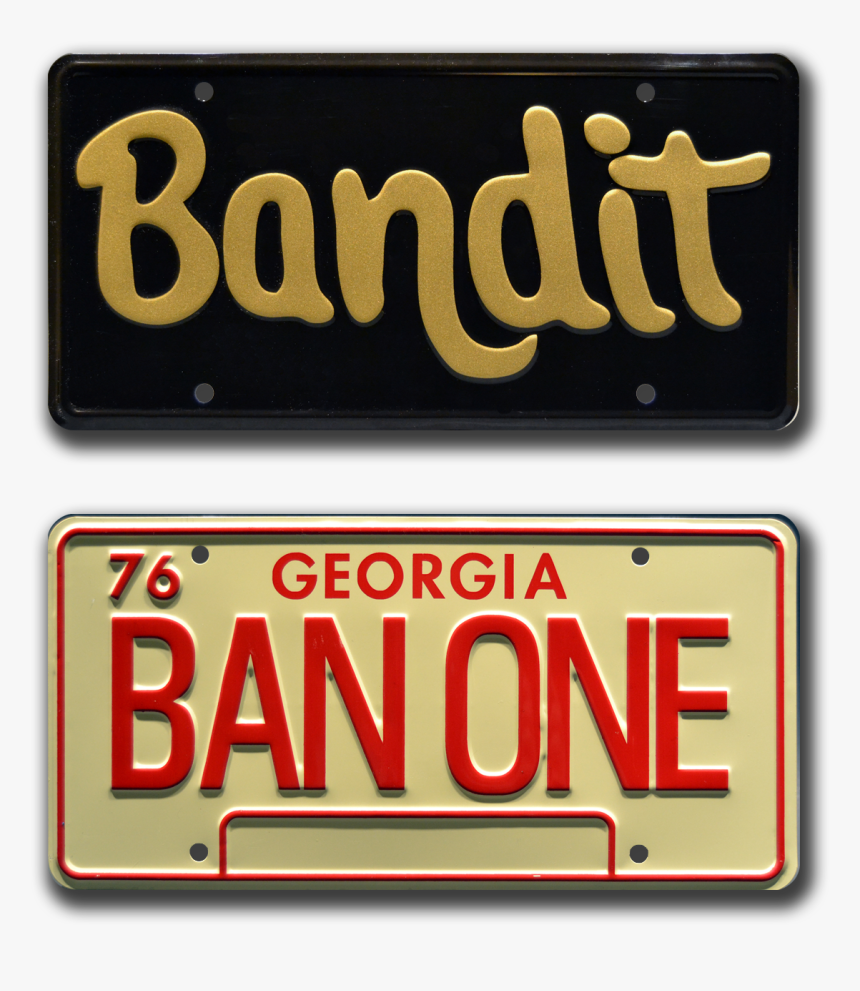 Smokey And The Bandit License Plate, HD Png Download, Free Download