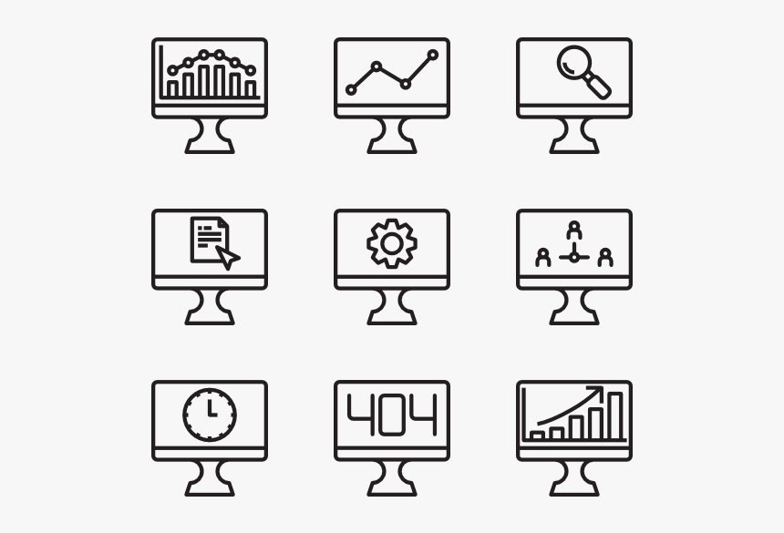 Computer Display - Icon, HD Png Download, Free Download