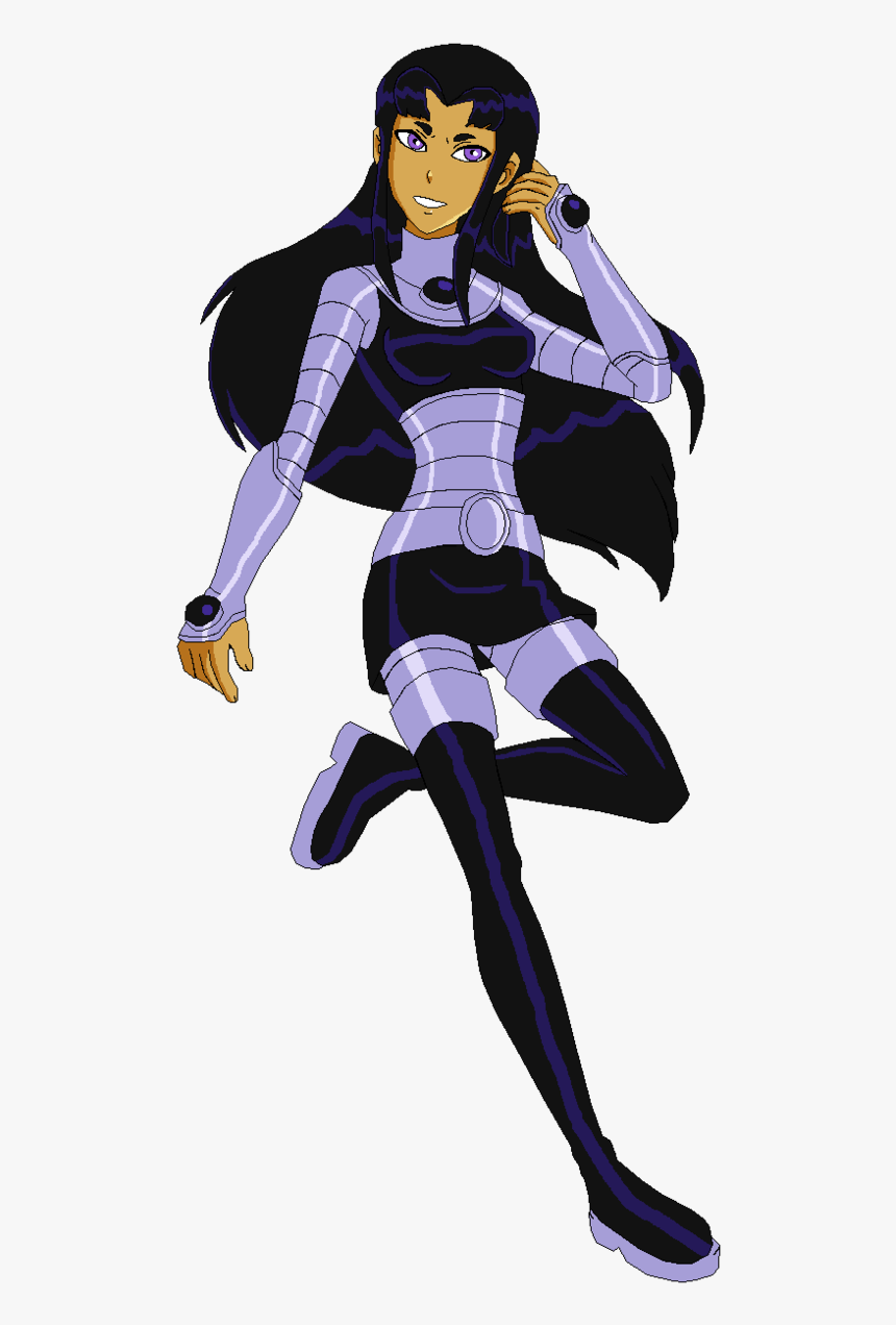 Starfire Teen Titans Raven Robin Blackfire - Teen Titans Blackfire, HD Png Download, Free Download