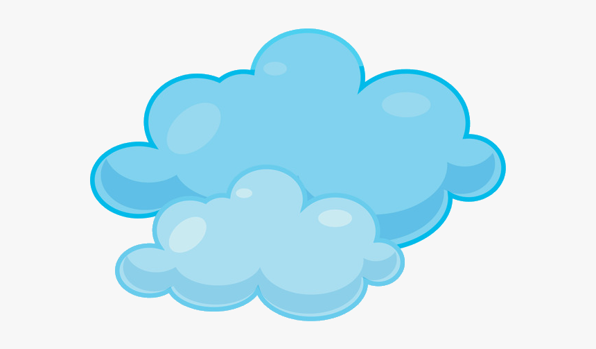 Cloud Clip Art Clouds Clipart Free Transparent Png - Cloudy Clipart, Png Download, Free Download