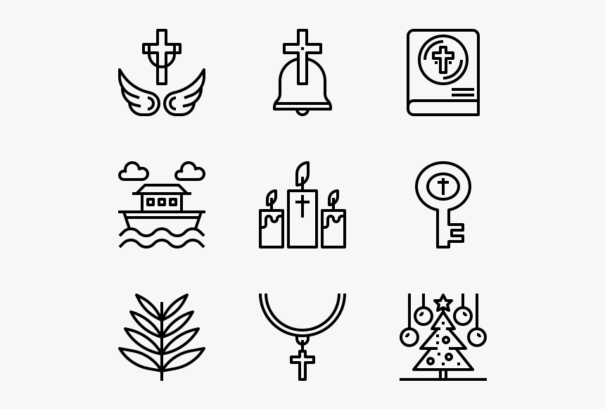 Christian - Email Phone Address Icons, HD Png Download, Free Download