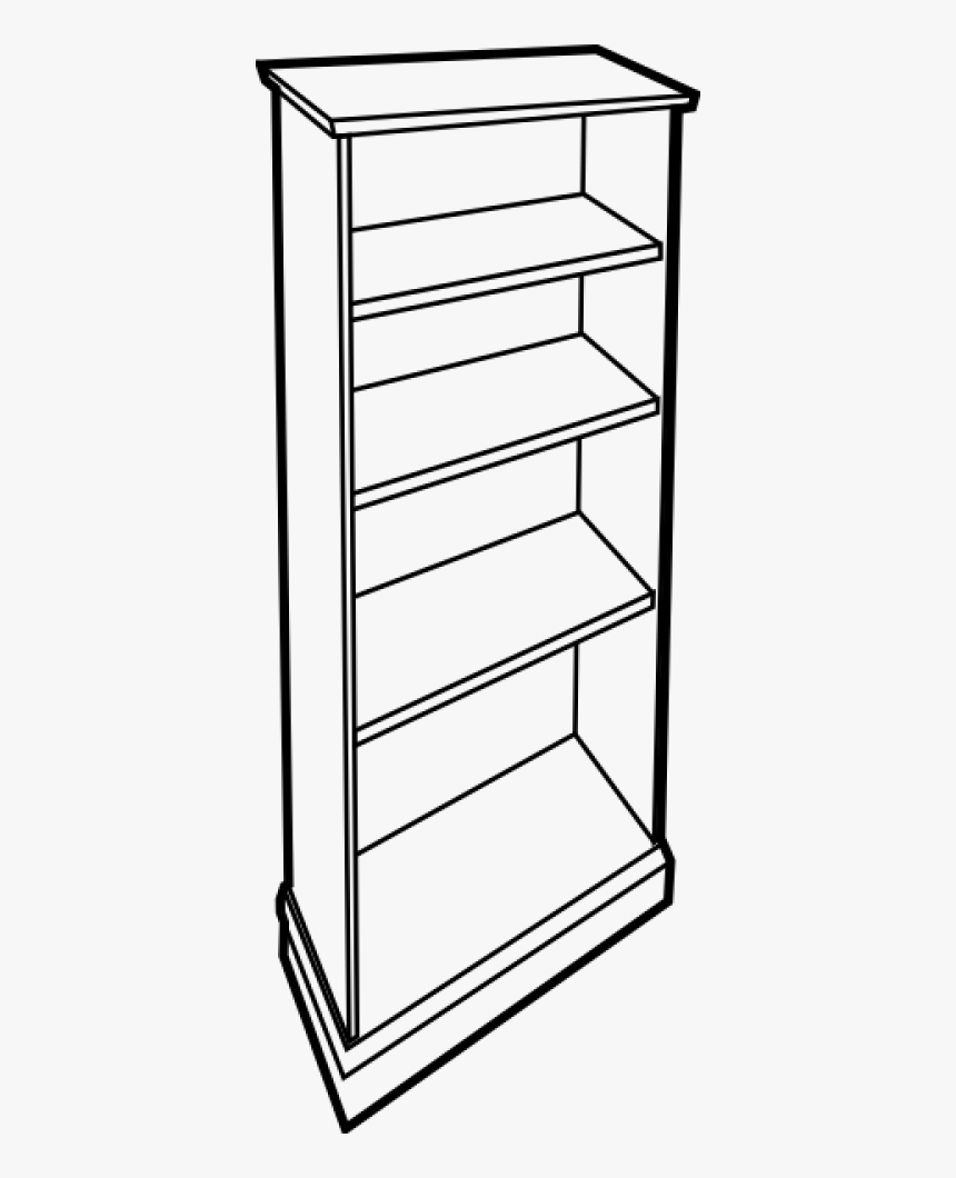 Shelf Clipart Black And White, HD Png Download, Free Download