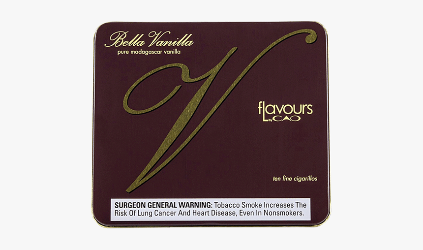 Cao Bella Vanilla Cigarillo Tin - Book, HD Png Download, Free Download