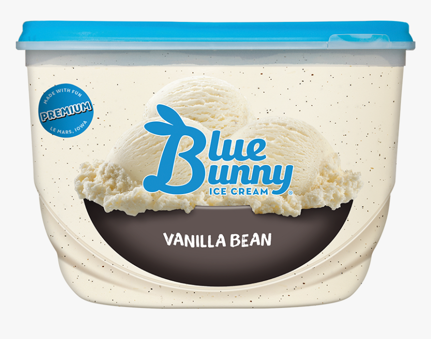 Vanilla Bean - Blue Bunny Mint Ice Cream, HD Png Download - kindpng