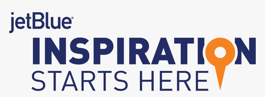 Inspiration Starts Here - Jet Blue, HD Png Download, Free Download