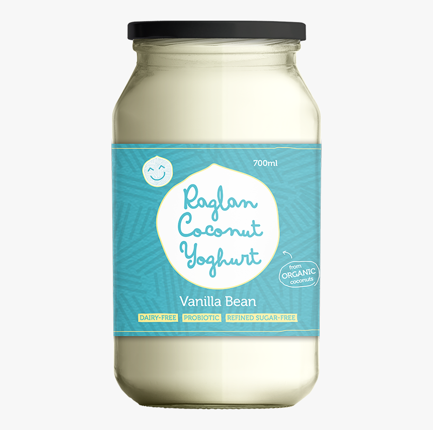 Raglan Coconut Yoghurt 700ml Vanilla Bean - Raglan Coconut Yoghurt Vanilla Bean, HD Png Download, Free Download