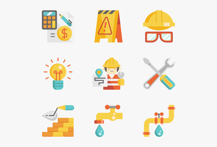 Construction - Construction Icon Png Pack, Transparent Png, Free Download