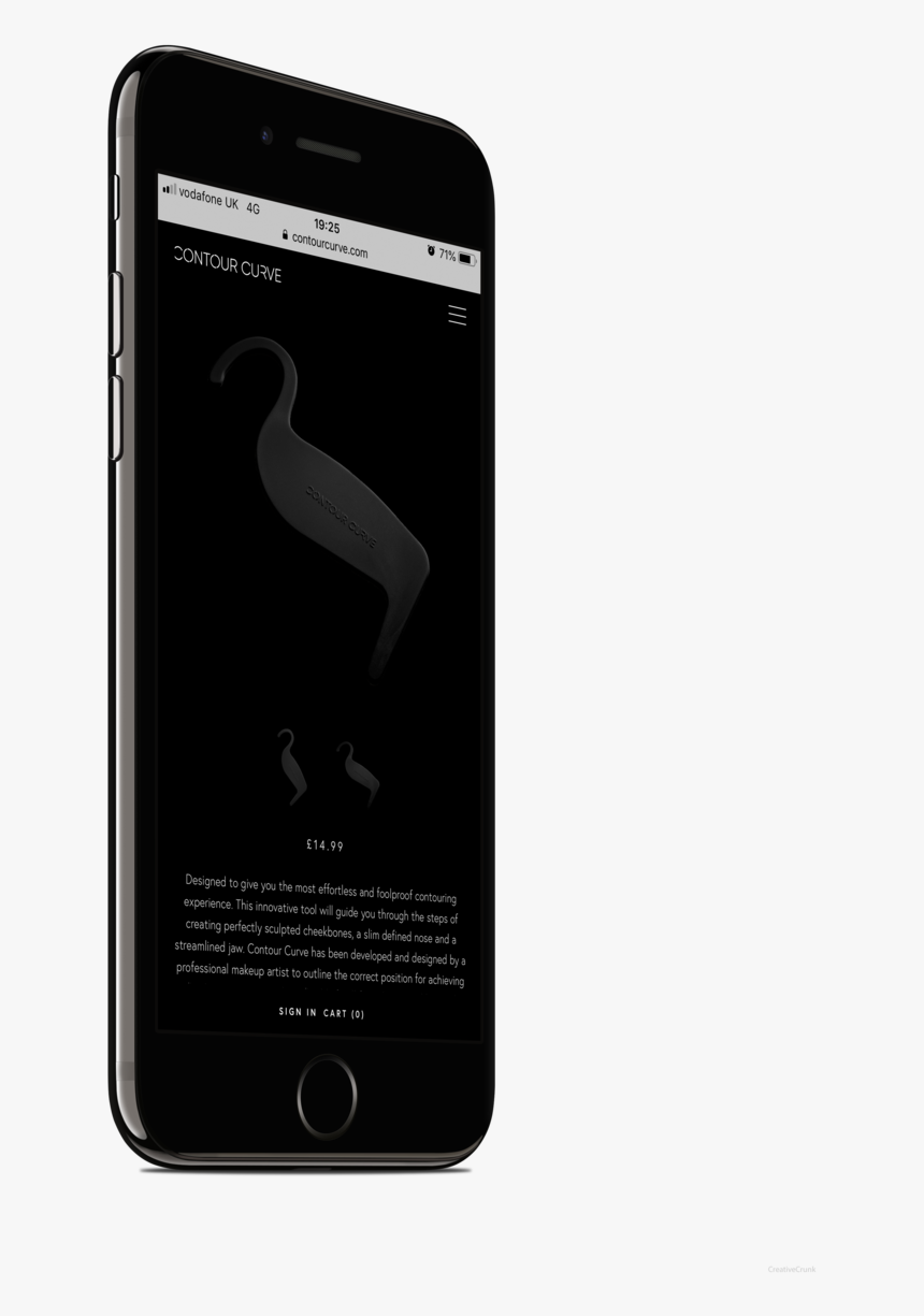 Iphone 7 And Iphone 7 Plus Jet Black Psd Mockup - Iphone, HD Png Download, Free Download