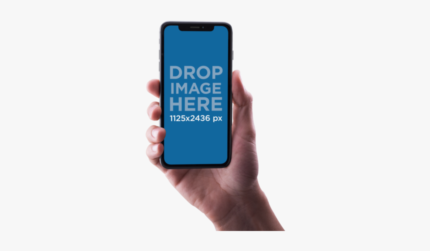 Iphone Mockup Hand Png, Transparent Png, Free Download