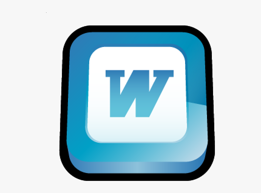 Microsoft Office Word - Microsoft Word Icon, HD Png Download, Free Download