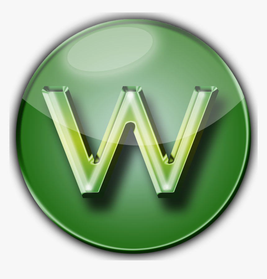 Microsoft Word 2013 Icon - Circle, HD Png Download, Free Download