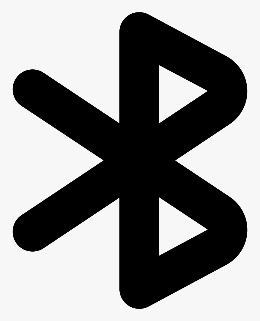 Bluetooth Symbol - Bluetooth Symbol White Png, Transparent Png, Free Download