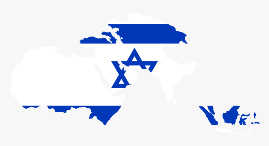 Israel Flag Vector - Greater Israel Map Hd, HD Png Download, Free Download