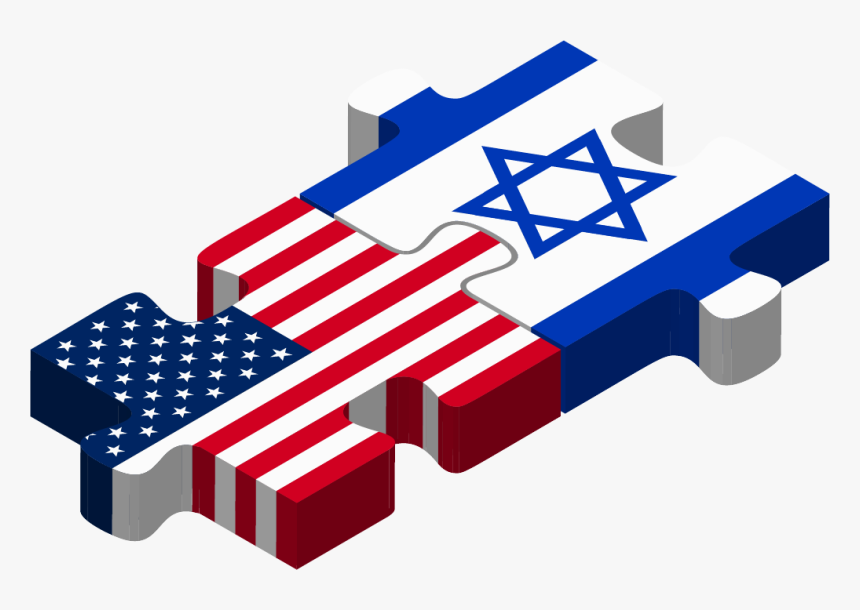 Usa Israel Puzzle - Bangladesh And Usa Flag, HD Png Download, Free Download