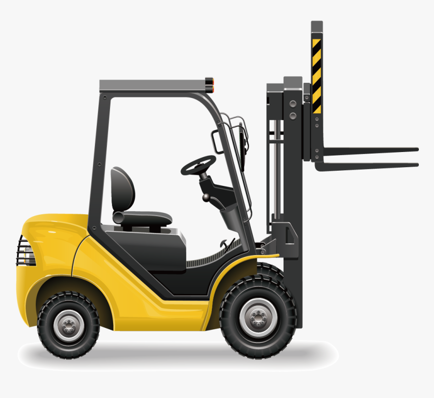 Forklift Cartoon Clipart For Free