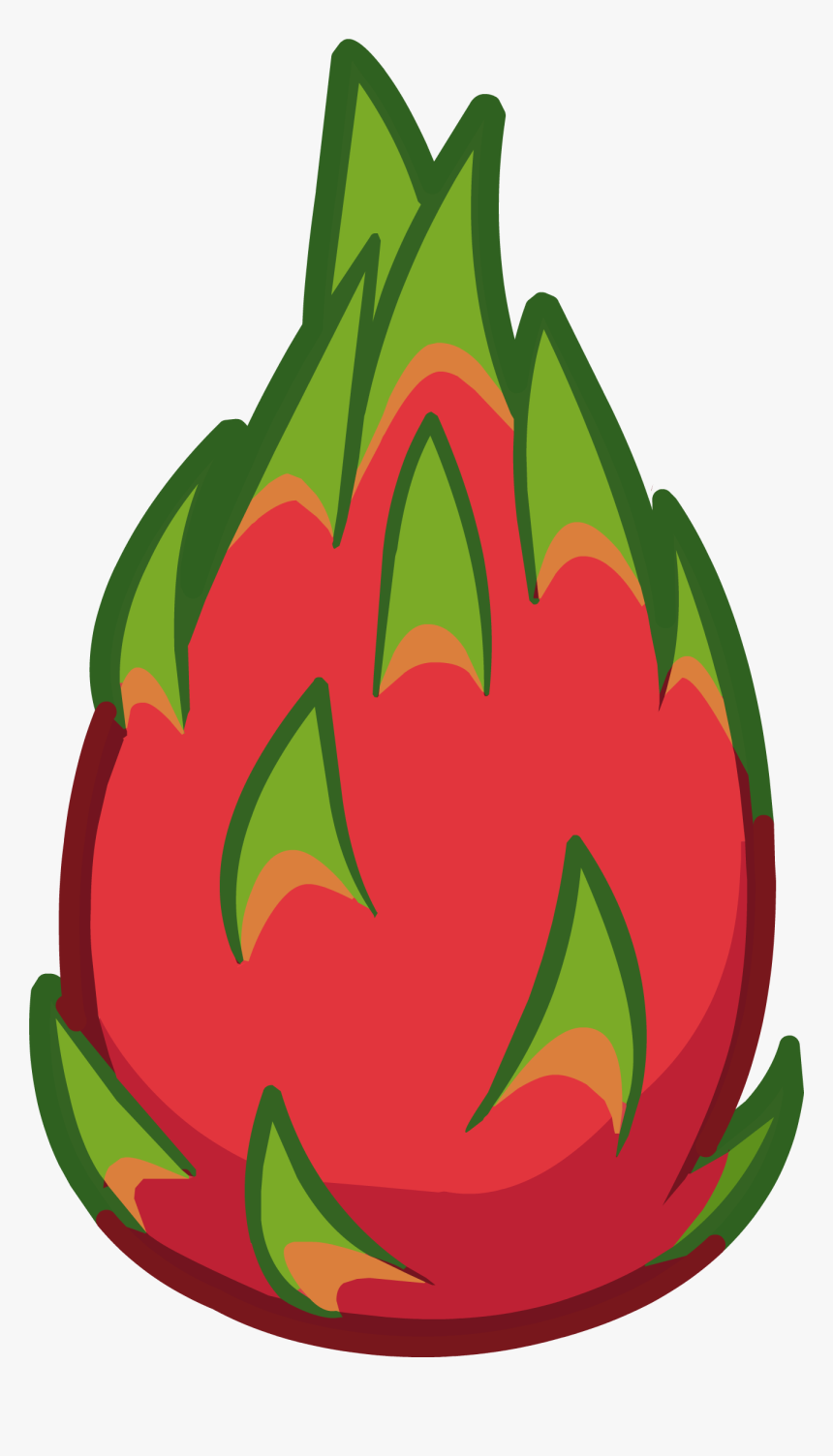 10 Dragon Fruits - Dragon Fruit Cartoon Transparent, HD Png Download, Free Download