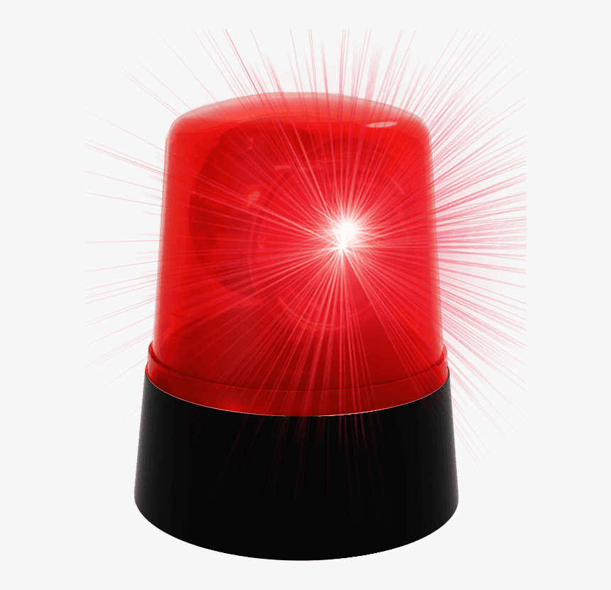 Flashing Red Light Png, Transparent Png, Free Download