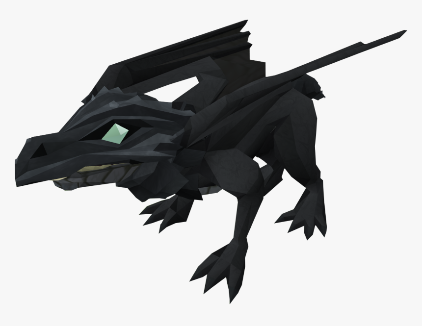 Black Dragon Pet Runescape, HD Png Download, Free Download