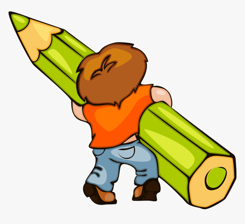 Фотки Kids Clip Art, School Clipart, Colored Pencil - رسم قلم, HD Png Download, Free Download