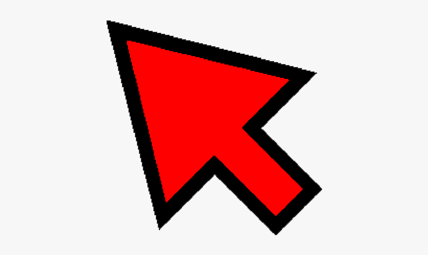 Cursor Png Free Images - Red Cursor Png, Transparent Png, Free Download