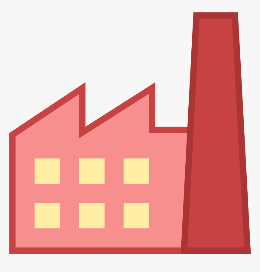 Factory Red Icon Png, Transparent Png, Free Download