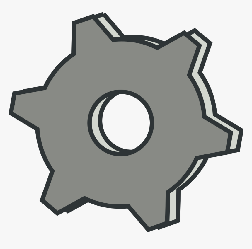 Factory, Gear, Gray, Industrial, Industry, Machine - Gear Clipart, HD Png Download, Free Download