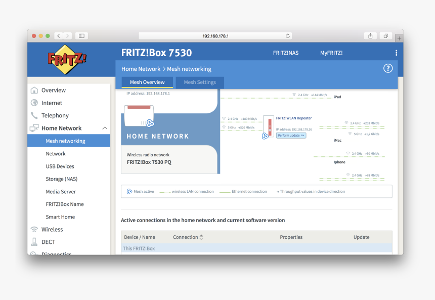 Fritz Box 7530 Reset, HD Png Download, Free Download