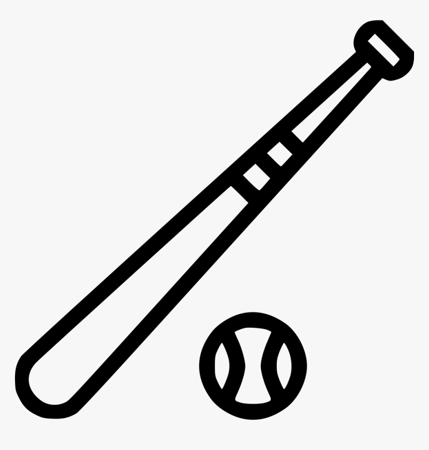 Baseball Bat Svg Free Hd Png Download Kindpng