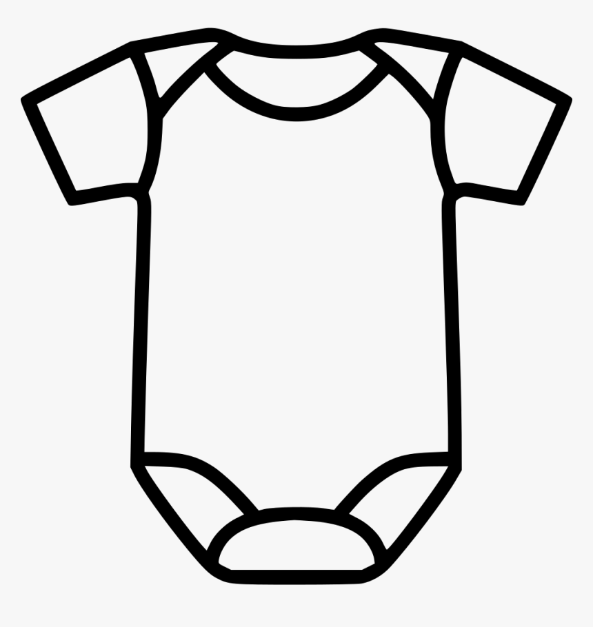 Baby Bodysuit - Baby Clothes Drawing Png, Transparent Png, Free Download