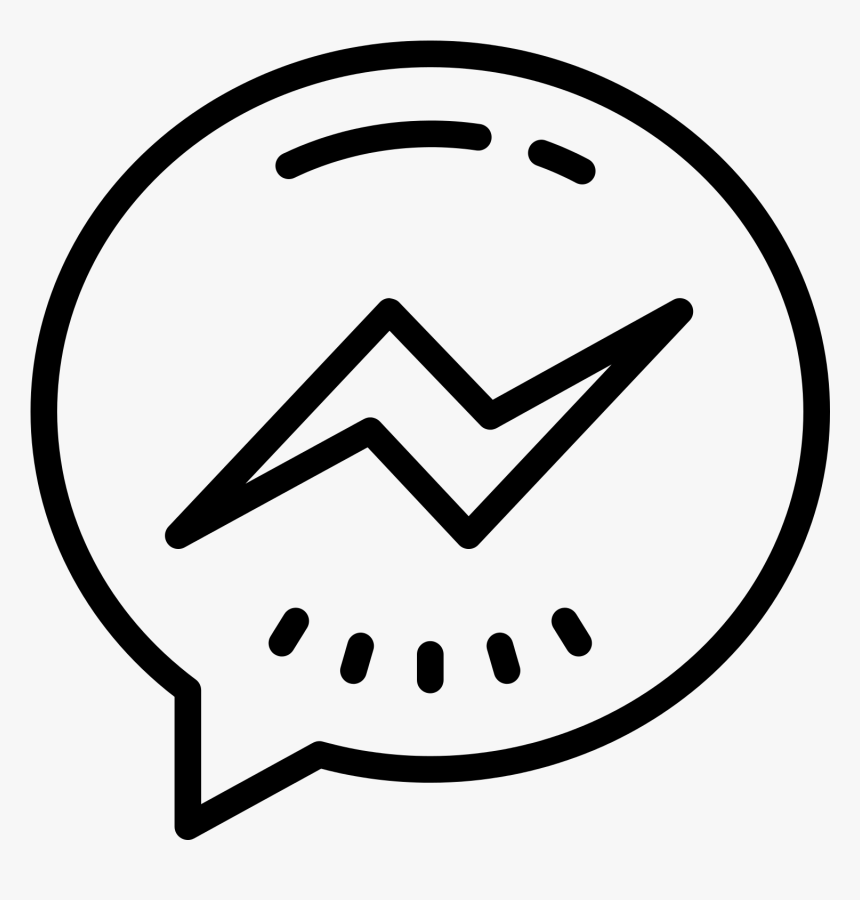 Facebook Messenger Icon Free Download At Icons8 Messenger Icon White Png Transparent Png Kindpng