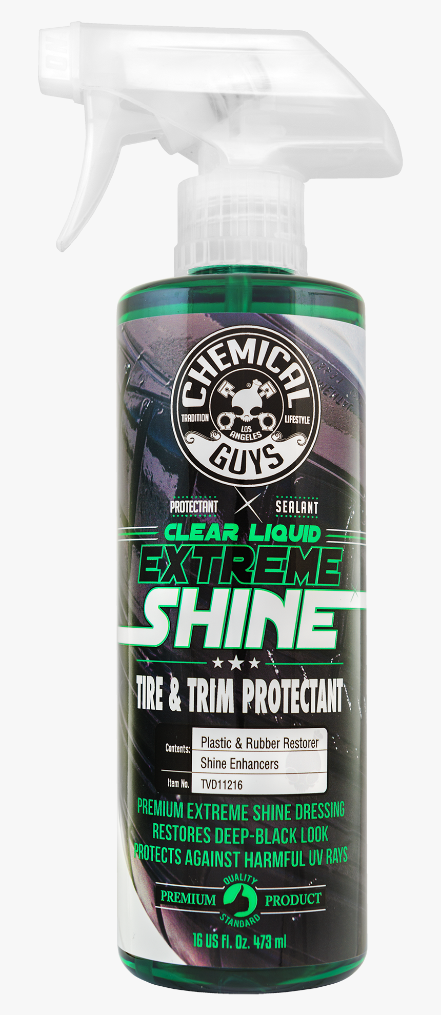 Clear Liquid Extreme Tire Shine - Chemical Guys Liquid Extreme Shine, HD Png Download, Free Download