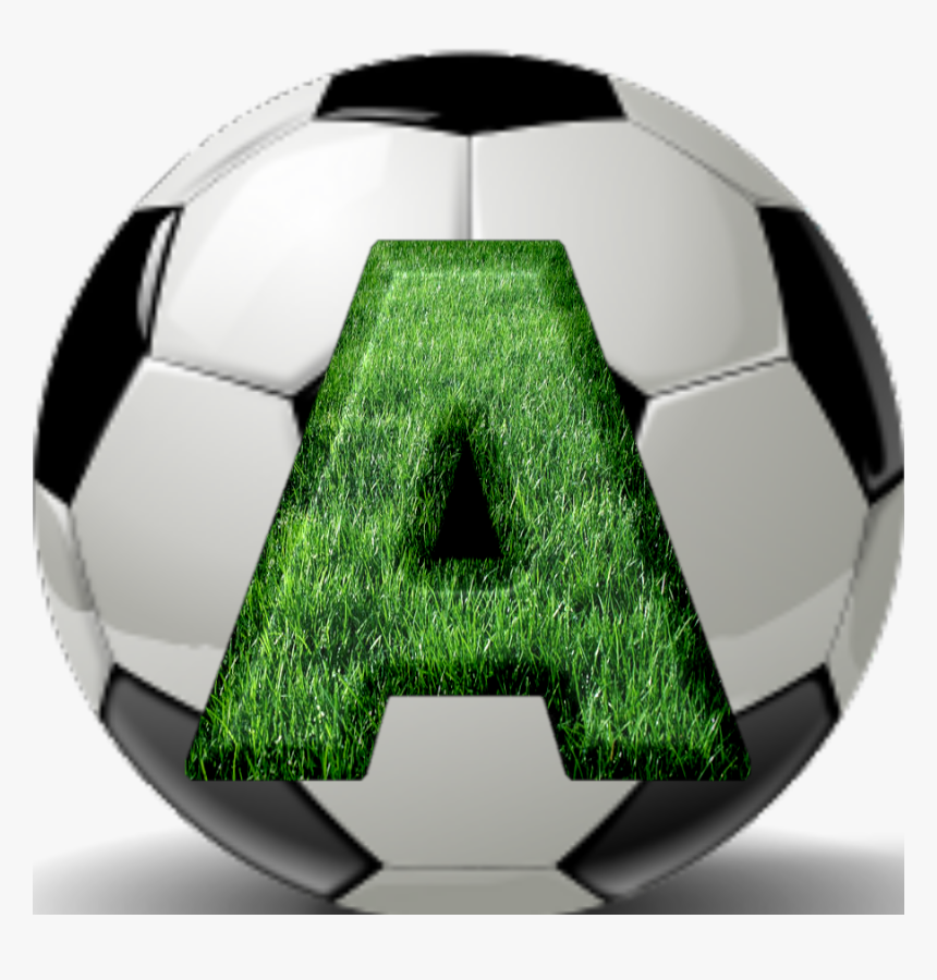 Alfabeto Grama Com Bola De Futebol Png, Grass Texture - Alfabeto Bola De Futebol, Transparent Png, Free Download