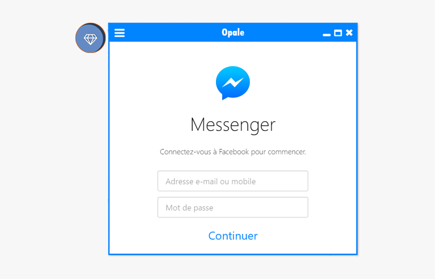 Opale-messenger - Messenger Bubbles Windows, HD Png Download, Free Download