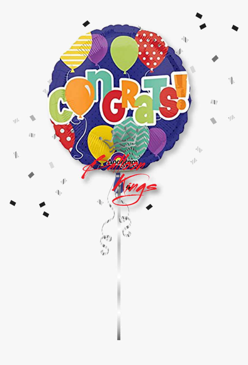 Congrats Balloons - Get Well Soon Balloon Png, Transparent Png, Free Download