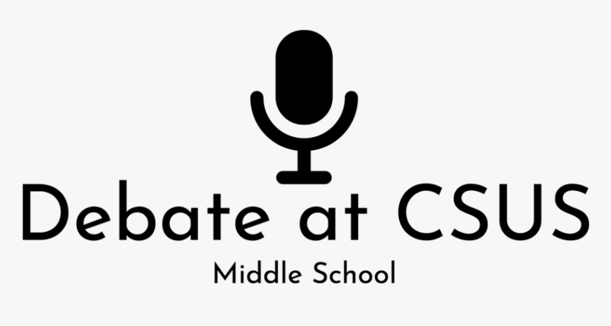 Debate At Csus Logo Black - Cactus, HD Png Download, Free Download