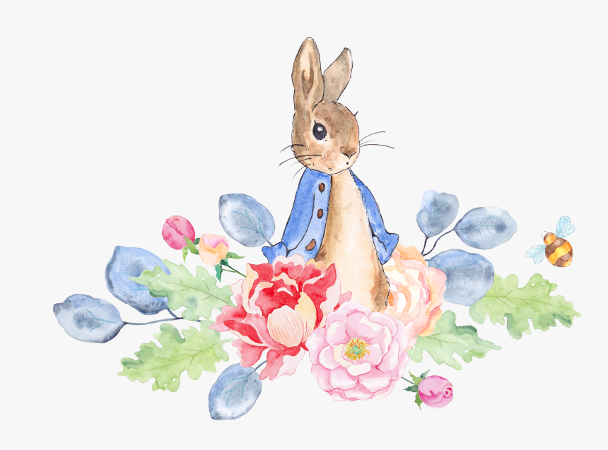Peter Rabbit Watercolor, HD Png Download, Free Download