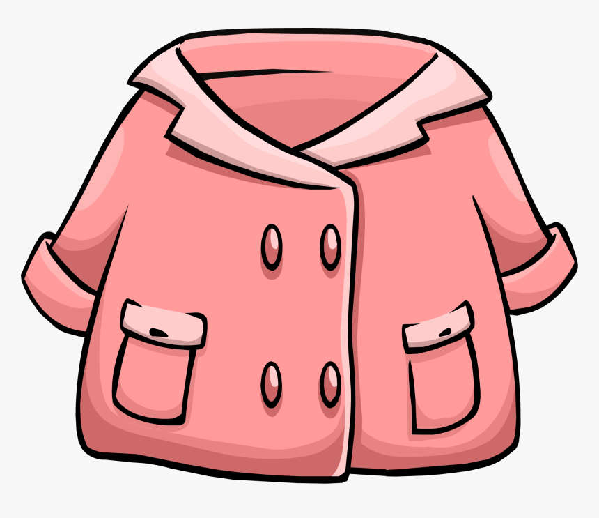 Jacket Clipart Pink Coat - Jacket Clipart, HD Png Download, Free Download