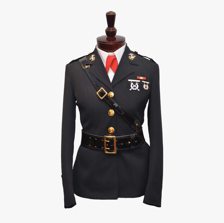 Female Marine Dress Coat, HD Png Download, Free Download