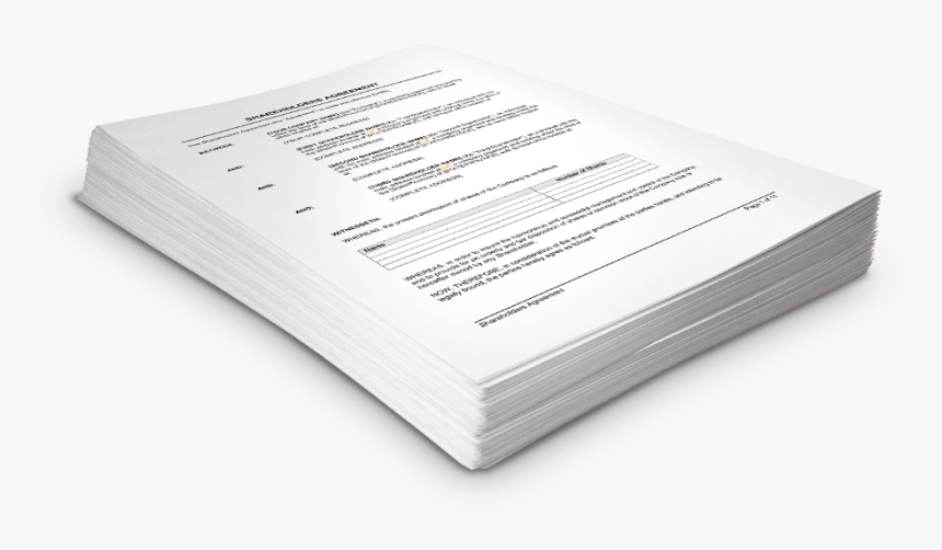 Stack Of Legal Documents, HD Png Download, Free Download