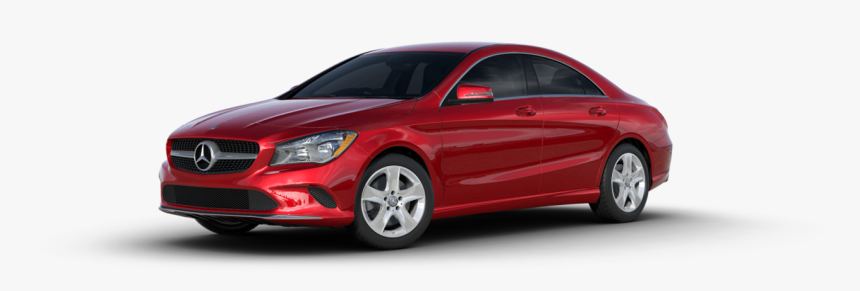 Cla 250 Coupe - 2017 Mercedes Benz Cla Coupe Red, HD Png Download, Free Download