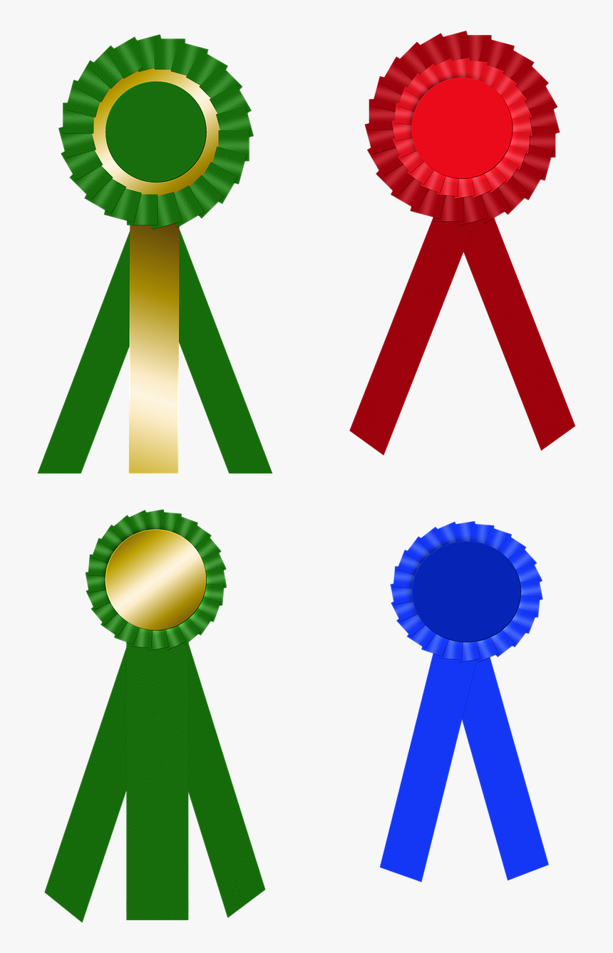 Award Ribbon Medal Free Photo - Pita Medali, HD Png Download, Free Download