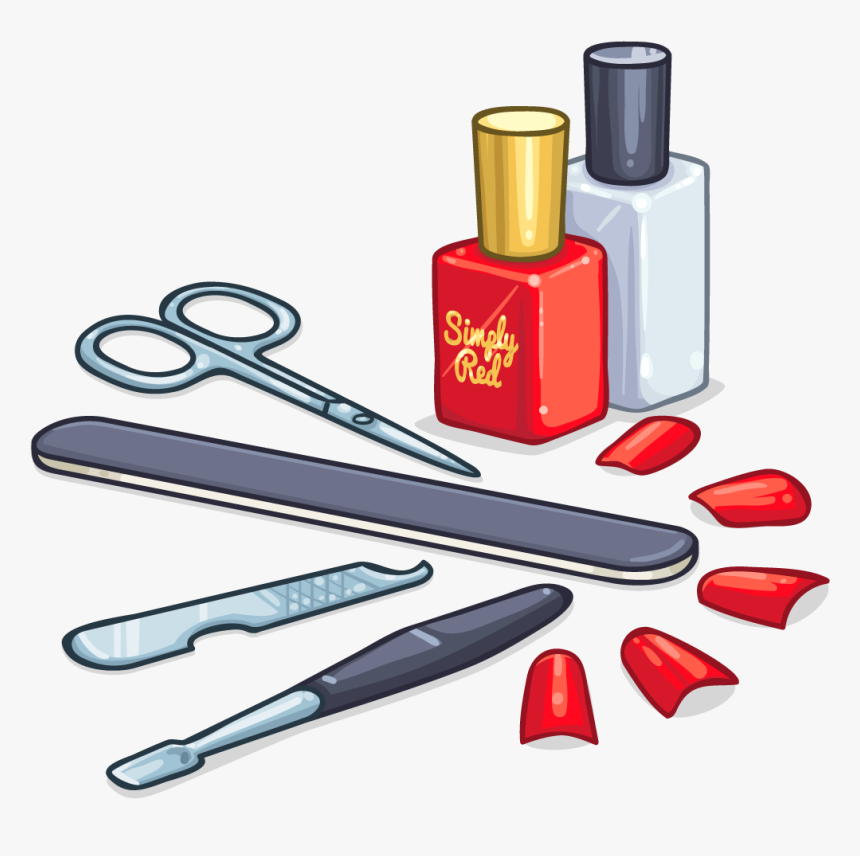 Collection Of Manicure - Manicure Clip Art, HD Png Download, Free Download