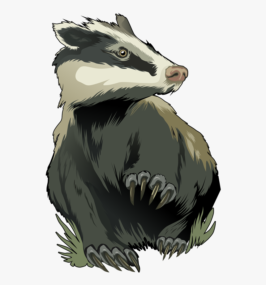 Badger Art , Png Download - Transparent Honey Badger Clipart, Png Download, Free Download