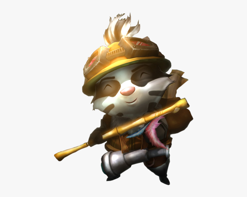 Badger Teemo Skin Png Image - League Of Legends Png Teemo, Transparent Png, Free Download