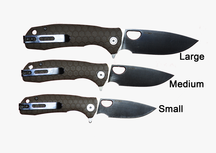 Honey Badger Knives Western Active Camping All3-black - Serrated Blade, HD Png Download, Free Download