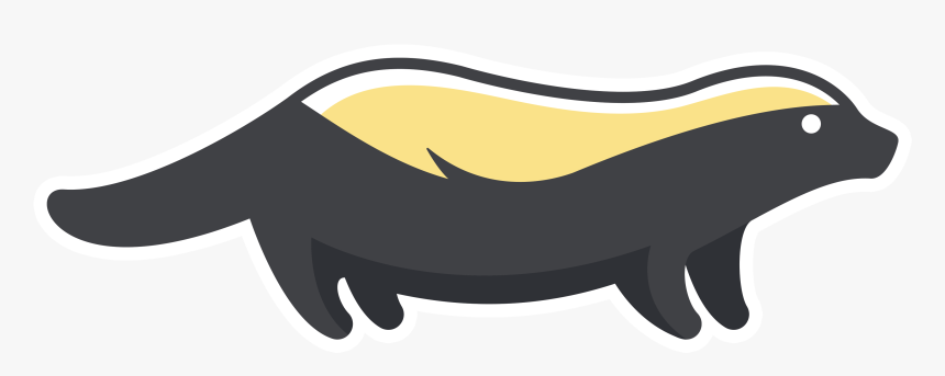 Honey Badger Digital Clipart , Png Download - Emblem, Transparent Png, Free Download